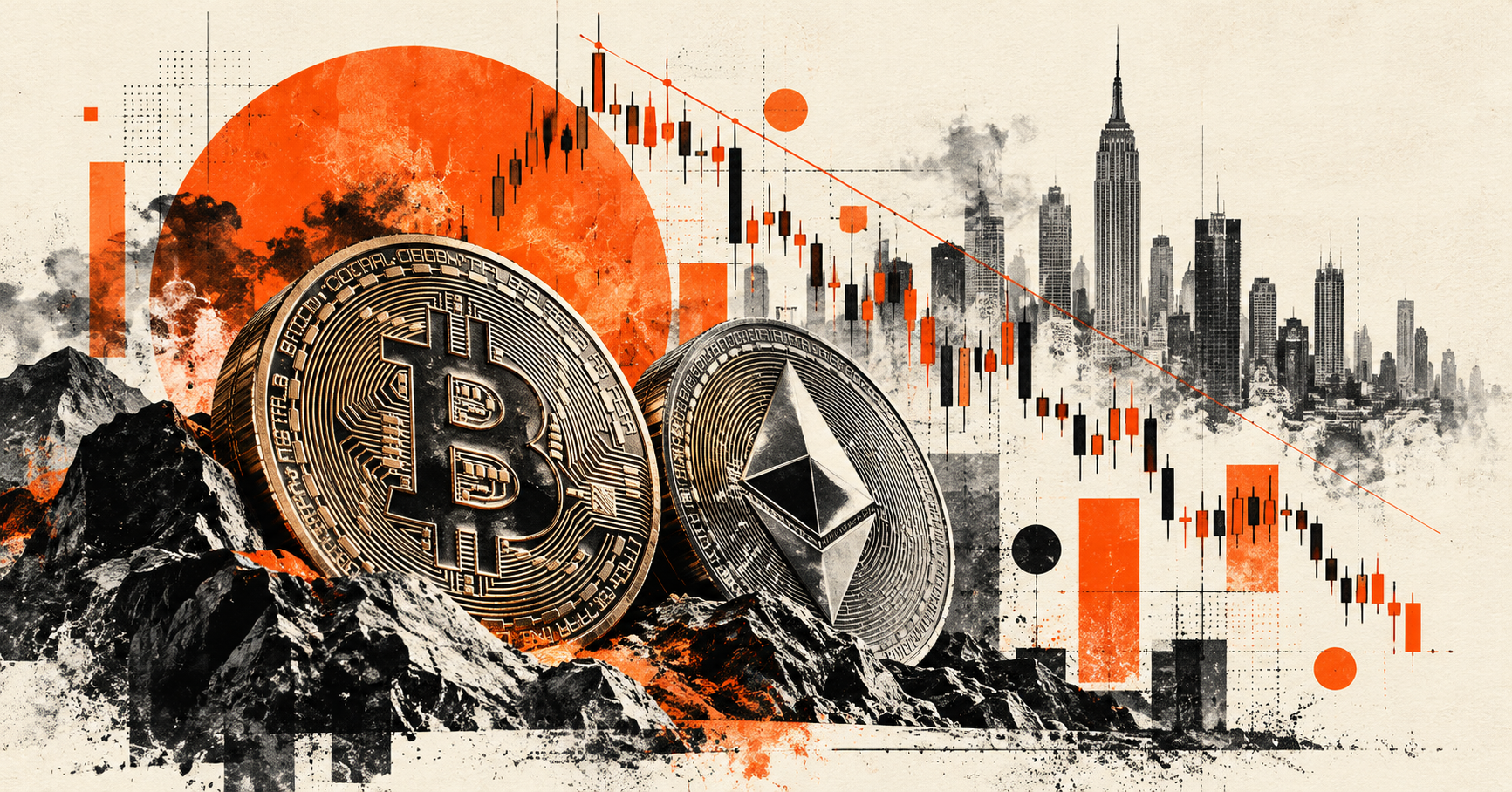 Bitcoin and Ethereum bearish Elliott Wave market outlook